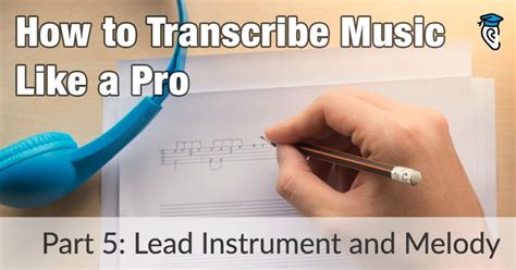 how to transcribe music into lyrics